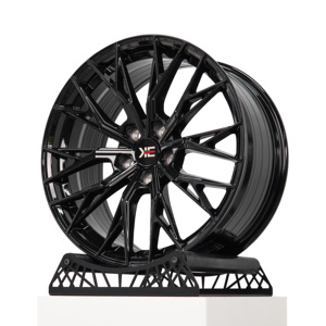 Cerchi in Lega di Alluminio Neri Opachi 5x120 Sportivi da Corsa Forgiati a Concavità Profonda per BMW Audi Golf <span class=keywords><strong>Maserati</strong></span> - Product Image 1