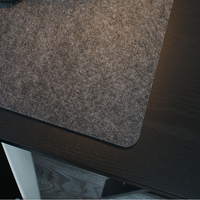Alas Mouse Gaming Komputer Berkualitas Tinggi, Bahan Wol Felt Bernapas, Nyaman untuk Cuaca Dingin, Anti-Selip untuk Laptop