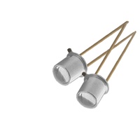 Technologie de diode LED UV 365 nm F5, LED UV haute puissance à branchement direct et à intensité variable pour dispositif de vérification de la conformité des devises anti-contrefaçon