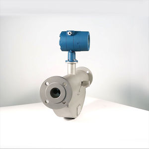 Débitmètre massique Coriolis personnalisé HART en acier inoxydable avec écran LCD pour mesurer l'air, l'eau, l'huile, le gaz et les fluides, raccord Tri-Clamp, OEM - Product Image 2