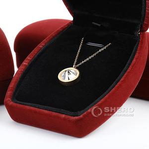 High End Velvet Jewelry Box Set with Multi Colors for Rings Bracelets Necklaces for Factory Direct Wholesale and Retail - Product Image 1