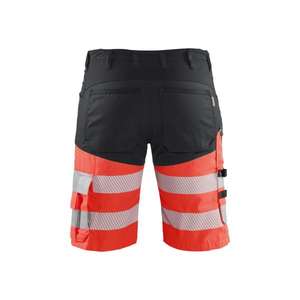 BLAKLADER - 154118119955C54 <b>Hi</b>-<b>Vis</b> <b>shorts</b> stretch Black/Red - EAN 7330509799536 <b>HI</b>-<b>VIS</b> WORKWEAR - Product Image 2