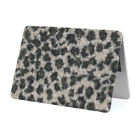 Étui pour ordinateur portable en cuir PU léopard mignon pour Mac Book Pro 13 2017/2018/2019/2020/2022