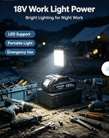 Paket Baterai Lithium Ion 18V DC Isi Ulang, Baterai Pengganti Li-ion untuk Perkakas Bor Tanpa Kabel, Paket Baterai Lithium