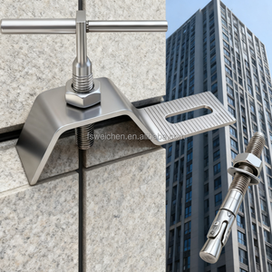 Support d'ancrage en Z en acier inoxydable 304 316 avec pierre naturelle <span class=keywords><strong>pour</strong></span> <span class=keywords><strong>fixation</strong></span> murale <span class=keywords><strong>de</strong></span> rideaux - Product Image 6