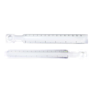 2X مسطرة شفافة تُمسك باليد ، عدسة مكبرة للقراءة وللصحف - Product Image 3