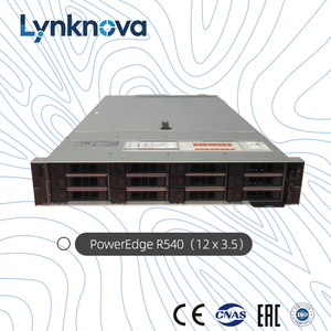 Serveur Rack PowerEdge R540 12LFF, serveurs de stockage haute performance avec 12 baies 3,5 pouces, double processeur Xeon Scalable, haute élasticité, prend en charge jusqu'à 12x 3,5 pouces Dri - Product Image 1