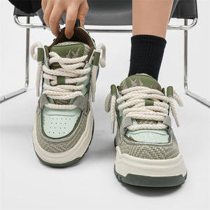 Saison printemps-automne 2024 : Nouvelles chaussures de sport tendance pour hommes, style West Lake Longjing - Product Image 2