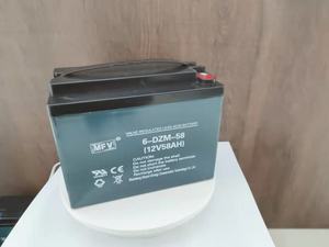 무정전 전원 공급 장치 12V58Ah 판매 <span class=keywords><strong>VRLA</strong></span> 납산 배터리 6-DZM-58 - Product Image 4