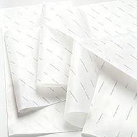 Papier de soie blanc imprimé haute définition avec logo personnalisé, motif Sweetlove bordeaux, pour doublure de chaussures et de chaussettes