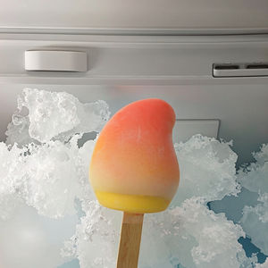 بيع بالجملة محاصر تخصيص المانجو بنكهة الحلال خدمة لينة الآيس كريم المصاصات - Product Image 2