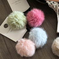 Accessoires pour cheveux pour enfants, couleur bonbon, queue de cheval haute, corde à cheveux moelleuse, faite à la main, en matériau Maomao