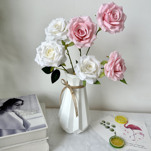 Rosas Artificiales Elegantes Disponibles en una Amplia Gama de Colores, Perfectas para Realzar la Decoración del Hogar, Centros de Mesa para Bodas, Sin Wilting - Product Image 2