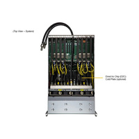 Serveur GPU SuperMicro SYS-421GE 4U Rack pour Tesla H100 A100 L40 A40 PCIE/SXM Nvlink Ordinateur IA Carte graphique Boîtier
