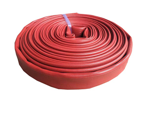 Tuyau d'incendie double en caoutchouc de haute qualité DN45mm avec raccord Guillemin français 16-30BAR, longueur 20m, personnalisable pour la lutte contre les incendies aéroportuaires - Product Image 4