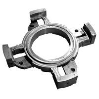 Steel Metal Rod With Flange Ends And Threaded Section For Mechanical Assembly