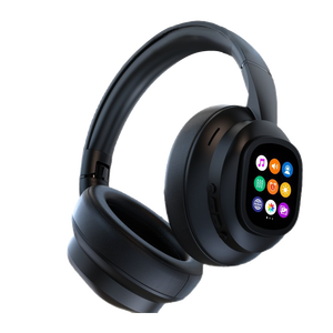 X1 Pro V6.0 AI Translator <strong>Headset</strong> Wireless for Gaming ANC with Metal &amp; Leather Over-Ear Design for Travel &amp; Business - Product Image 1