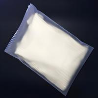 Logo personnalisé Vêtements Sac à fermeture éclair Vêtements mat Ziplock Sac d'emballage Sac à fermeture éclair en plastique givré