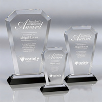 Nouvelle conception, plaque en cristal très vendue, trophée pour cadeau d'affaires, souvenir