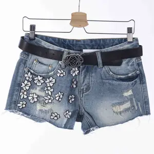 Wholesale Cheap Summer Girls Cotton Jeans Short Woman Denim Shorts For Girls