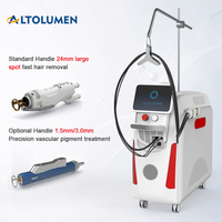 Épilation au laser Alexandrite 755nm, appareil professionnel pour cliniques et centres de beauté, certifié CE MDR 510K