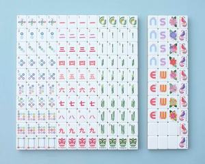 Mahjong Americano Moderno, Acrílico Verde, Plegable, Portátil, 4 Capas, 160 Fichas, Juego de Póker de Lujo Completo, Tamaño de Viaje - Product Image 3