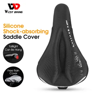 WEST BIKING New Endurable Using Bike Seat Cover Hot Selling Bicycle Saddle Cover For Mountain Bicycle Seat Cover