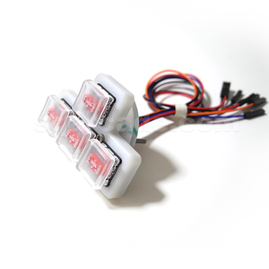 Phím WASD 5 Chấu MixBOX Cho <span class=keywords><strong>Arcade</strong></span> <span class=keywords><strong>Stick</strong></span> Phụ Kiện Thay Thế Cần Điều Khiển <span class=keywords><strong>Arcade</strong></span> Truyền Thống Nhật Bản Chuyển Đổi - Product Image 4