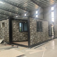 Maison Modulaire Pliable et Extensible en Conteneur Préfabriqué de 40 et 20 Pieds, Design Moderne, 1, 2, 3, 4 ou 5 Chambres, Prix Compétitif