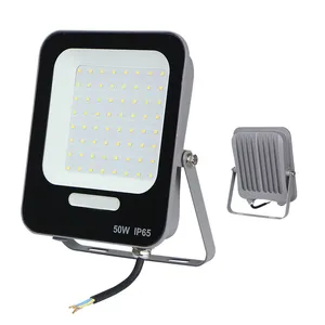 KCD Ultra sottile Lineal Sport ad alta potenza 100000 Lumen in lega di alluminio bianco freddo paesaggio LED luce di inondazione IP66 100w 200w