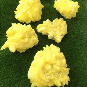 5 vente en gros de glycines naturelles de haute qualité à grappe de cristal, brut, de couleur <span class=keywords><strong>jaune</strong></span>, en vrac, solide - Product Image 2