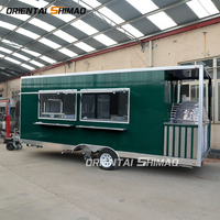 Congélateur pizza nourriture remorques pour l'europe jus mobile bar remorque food truck food remorque australie équipement inclus