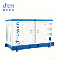 Groupe électrogène diesel silencieux triphasé refroidi par eau <75dB 625kVA avec ATS, démarrage à distance, CC 1500 tr/min, sur remorque, compatible OEM