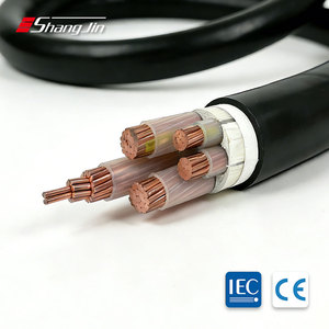 Nycwy <span class=keywords><strong>Naycwy</strong></span> YJV22-0.6/1kv XLPE koperen kern stroomkabel voor industriële toepassing in energiecentrales, IEC VDE ondergrondse distributiekabel - Product Image 2