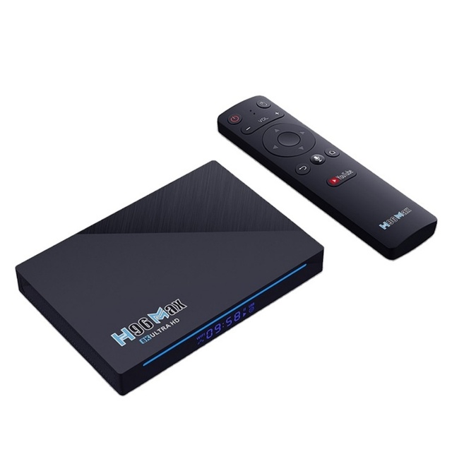 Google TV 8K H96 Max 3566 B-T Remote Android TV BOX Android 11 8gb 64gb Smart TV Box