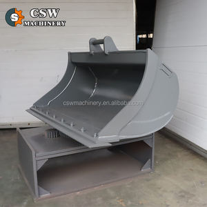 Seau à boue personnalisé pour pelle Doosan Daewoo Hyundai <span class=keywords><strong>Samsung</strong></span> Komatsu Seau de nettoyage de haute qualité pour machine de 2 à 6 tonnes - Product Image 4