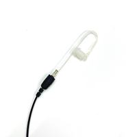 Talkie Walkie R7 APX N50 N70 Casque 2 voies RadioTransparent Tube Écouteur avec PTT pour les gardes du corps de sécurité Communication claire