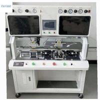 Machine de collage COF à double tête à impulsions thermiques pour la réparation de panneaux LED LCD TV TAB FPC