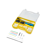 Kit Organizador de Cables, Tubo Termocontraíble, Clips Autoadhesivos para Cables + Bridas para Cables de TV y Ordenador, para Ordenar Cables Debajo del Escritorio