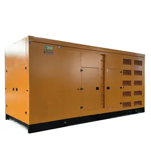 Hoge Druk 1000kw 1250kva Stil Type Draagbare Diesel Generator Gensets Te Koop