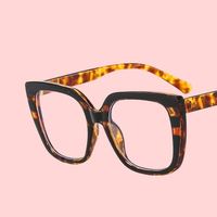 Gafas Ópticas Cuadradas Grandes Unisex, Montura de Gafas con Protección Anti Luz Azul, Personalizadas para Hombres y Mujeres