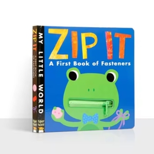 Impresión de Libros Infantiles Personalizados a Color, Libros de Tapa Dura con Diseño de Rana, Álbumes de Fotos Coloridos con Cierre de Cremallera y Botones - Product Image 6