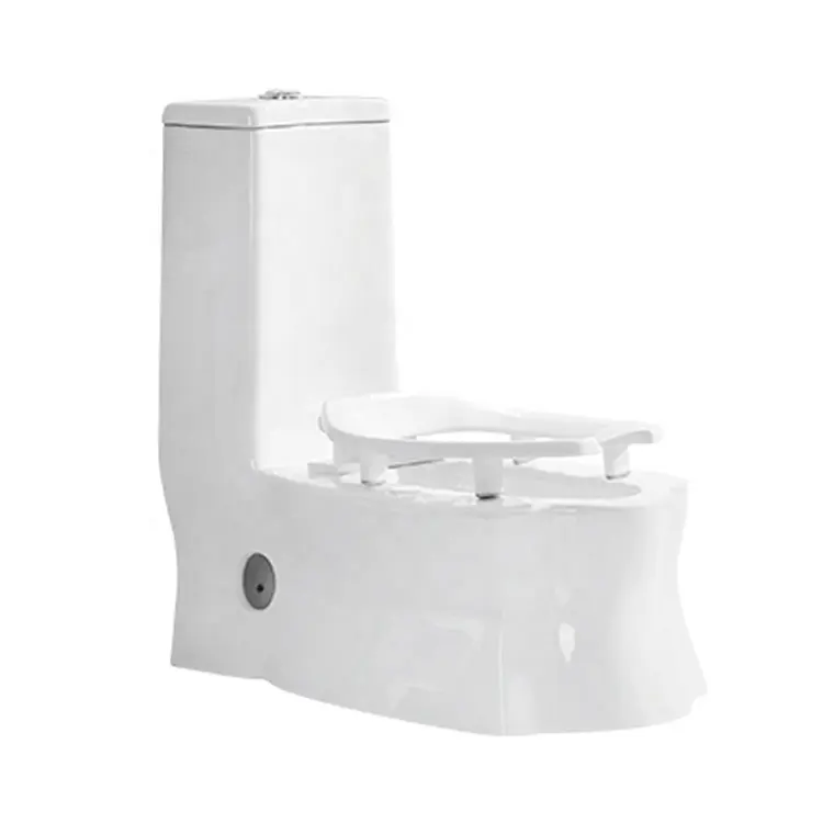 Factory supplier sanitary ware bathroom house white washdown toilet commode squatting pan toilet