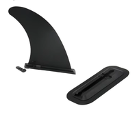Aileron de planche à pagaie gonflable à clipser, grande aileron de planche à pagaie amovible, déflecteur d'eau pour embarcation gonflable - Vente chaude