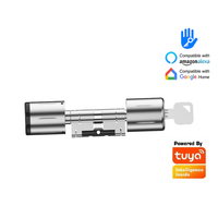 Serrure de porte intelligente de haute qualité TTLOCK YUYA avec contrôle par application, étanche IP65, cylindre de serrure intelligent pour maison, bureau, hôtel, accès par clé