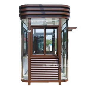 Poste de Garde Métallique Étanche pour Système de Surveillance Extérieur - Product Image 3