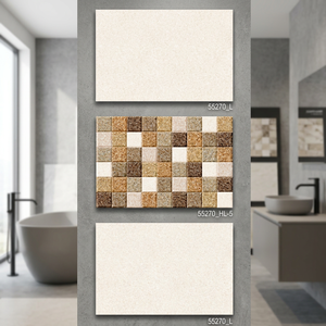 Metallic Glazed Digital Ceramic <b>Wall</b> Tiles 300x450mm High Gloss Pattern for Bathroom and Kitchen Interiors - Product Image 5