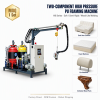 Machine à mousse PU haute pression bi-composant avec tête de mélange autonettoyante pour l'injection de polyuréthane pour la ligne d'isolation des tuyaux