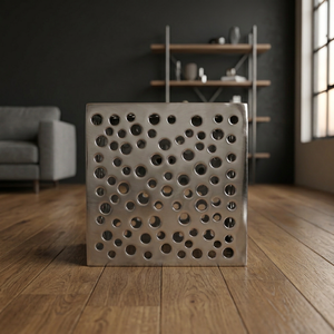 Tabouret de bar traditionnel en aluminium durable pour salon - Product Image 3