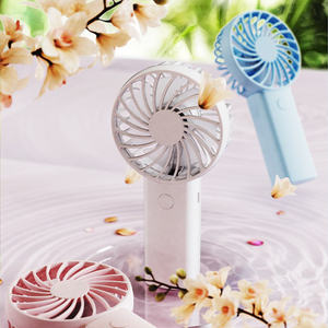 Custom LOGO USB Pocket Mini Fan USB Rechargeable Cooling Fan Handheld Battery Fans Outdoor <b>Table</b> - Product Image 4